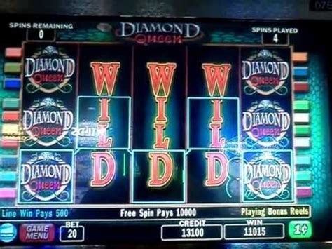 Diamond Queen Slot Machine .